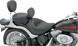 Mustang Black Wide Touring Rear Passenger Seat