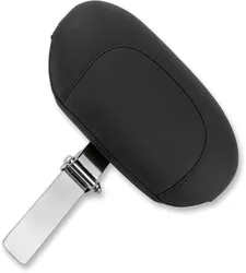 Mustang Black Vintage Super Touring Driver Sissy Bar Backrest Pad