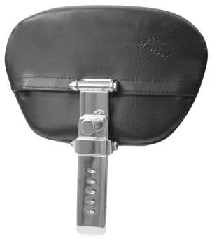 Mustang Black Passenger Seat Sissy Bar Backrest Pad