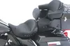 Mustang Studded 2 Up Super Touring 1pc Seat w Backrest