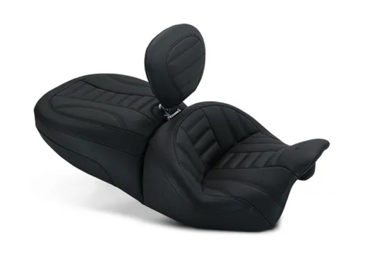 Mustang Touring Forward Deluxe 1pc Seat w Backrest