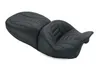 Mustang Black  2 Up Vintage Touring Deluxe 1pc Seat