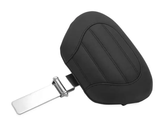 Mustang Black Standard Touring Deluxe Driver Backrest 2