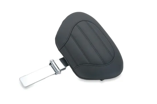 Mustang Black Standard Touring Deluxe Driver Backrest 3