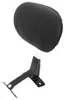 Mustang Black Original Driver Backrest Sissy Bar Pad Kit