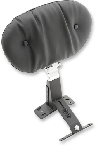 Mustang Black Original Regal Driver Backrest Sissy Bar Pad Kit