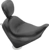 Mustang Black Original Wide Touring Solo Driver Seat w Backrest