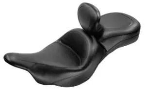 Mustang Black Touring 1pc Seat w Backrest