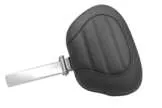 Mustang Black Super Touring Deluxe Driver Backrest