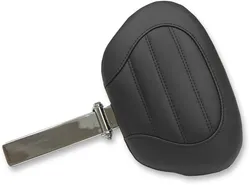 Mustang Black Super Touring Deluxe Driver Backrest