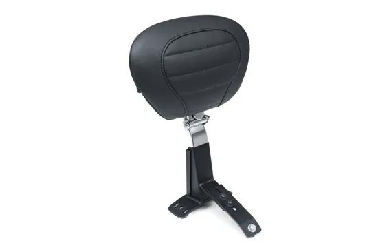 Mustang Black Super Touring Deluxe Driver Backrest