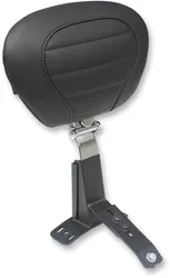 Mustang Black Super Touring Deluxe Driver Backrest