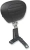 Mustang Black Super Touring Deluxe Driver Backrest