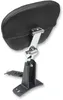 Mustang Black Super Touring Deluxe Driver Backrest
