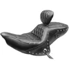 Mustang Diamond Stitch Touring 1pc Heated Seat w Backrest