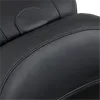 Mustang Black Lowdown Touring 1pc Seat w Backrest