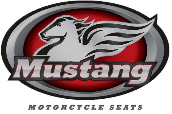 Mustang Black Stitch Touring Solo Seat w Backrest