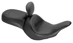 Mustang Black Touring 1pc Seat w Backrest