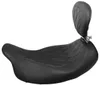 Mustang Black Diamond Wide Tripper Solo Driver Seat w Backrest