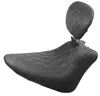 Mustang Black Diamond Wide Tripper Solo Driver Seat w Backrest
