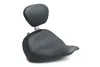 Mustang Black Wide Tripper Solo Driver Seat w Backrest