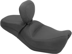 Mustang Black Touring 1pc Seat w Backrest