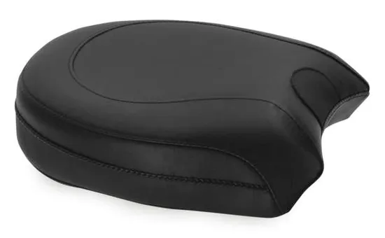 Mustang Black Vintage Pillion Pad Passenger Seat 2