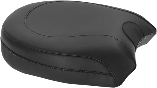 Mustang Black Vintage Pillion Pad Passenger Seat 1
