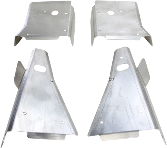 Moose Bolt On Aluminum Front A Arm Skid Plate Guards