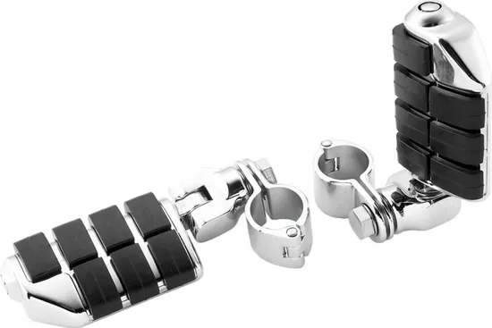 Kuryakyn Engine Guard Frame Mount Dually ISO Foot Pegs Pair