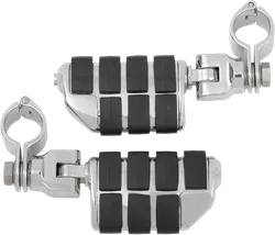 Kuryakyn Engine Guard Frame Mount Dually ISO Foot Pegs Pair