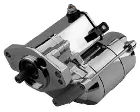 All Balls 1.4KW Chrome Electric Starter Motor for Harley Big Twins