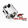 AB 1.7KW Chrome Electric Starter Motor 10-32 Shaft for Harley Big Twin