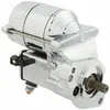 AB 1.7KW Chrome Electric Starter Motor 10-32 Shaft for Harley Big Twin
