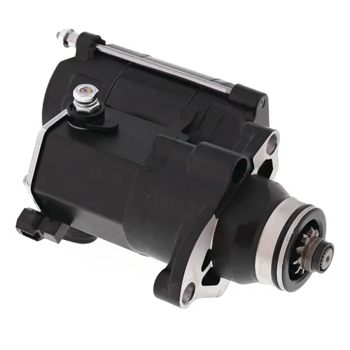 AB 1.4KW Black Electric Starter Motor 6 Speed for Harley Big Twins 1