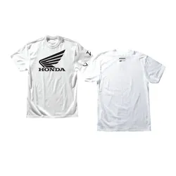 Dcor Adult Men Honda Wing 2 T-Shirt 2XL White