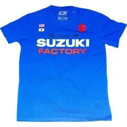 Dcor Adult Men Factory T-Shirt 2XL Blue White Red