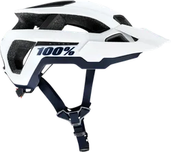 100% Adult Unisex Altec Bicycle Helmet Half Face S XS Black White