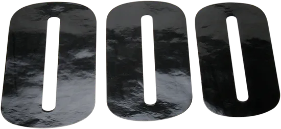 Moose Black 6in Vinyl Race Number 0