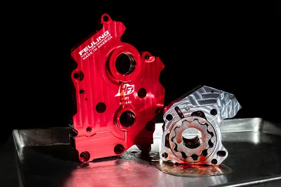 Feuling M8 Red HiFlow Camplate Cam Support Plate