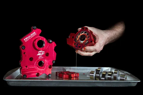 Feuling M8 Red HiFlow Camplate Cam Support Plate