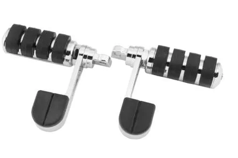 Kuryakyn ISO Stirrups with Large Foot Pegs Male Mount Pair