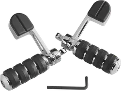 Kuryakyn ISO Stirrups with Large Foot Pegs Male Mount Pair