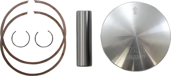 Wossner Complete Piston Kit 64.94mm 1 Over Ring Circlip Wrist Pin