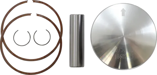 Wossner Complete Piston Kit 65.44mm 1.5 Over Ring Circlip Wrist Pin