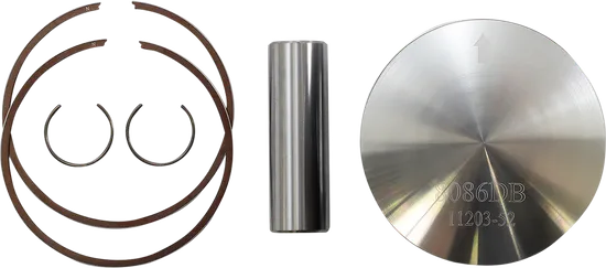 Wossner Complete Piston Kit 66.35mm Ring Circlip Wrist Pin