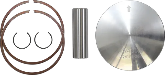 Wossner Complete Piston Kit 72.93mm 1 Over Ring Circlip Wrist Pin 1