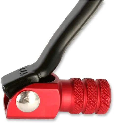 Moose Aluminum Folding Shift Lever Red for Honda