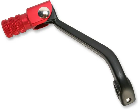 Moose Aluminum Folding Shift Lever Red for Honda
