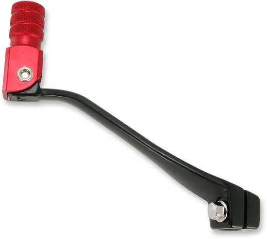 Moose Aluminum Folding Shift Lever Red for Honda